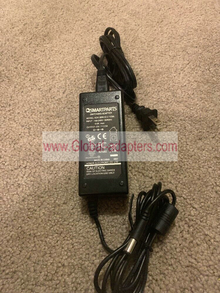 12V 3A AC Adapter For Honor ADS-36W-12-2 1236L E221556 Charger Power Supply